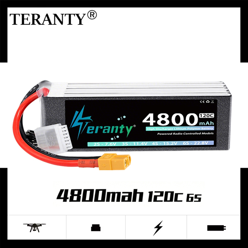 Drone Battery Lipo - Bateria Lipo TERANTY 6S 4800mAh 22.8V