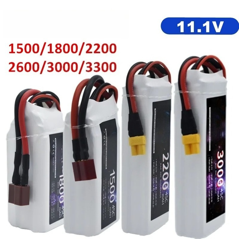 Drone Battery Connector - Bateria LiPo 3S 1500mAh 1800mAh 2200mAh