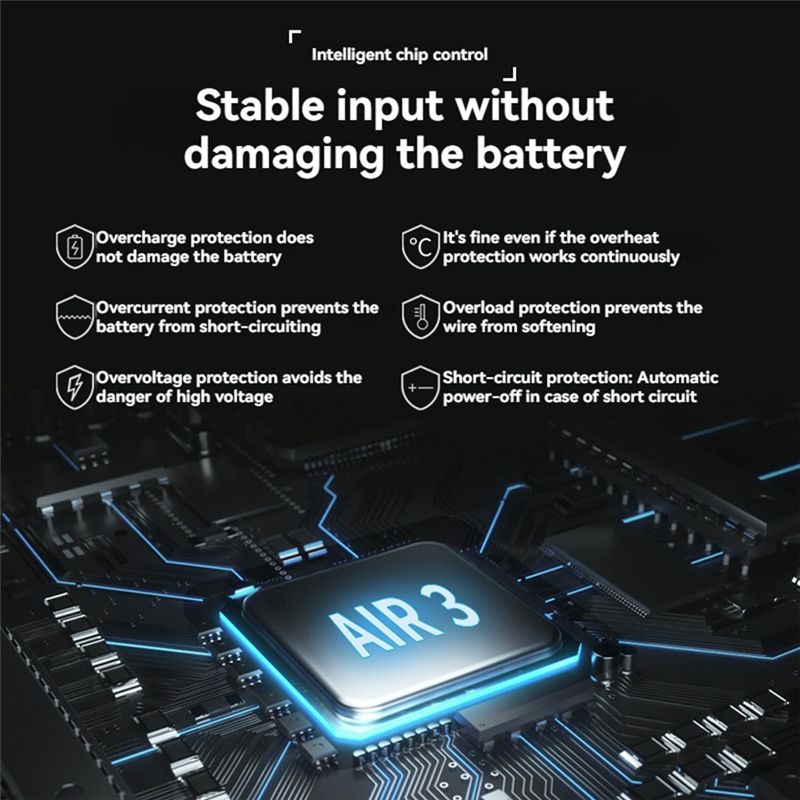 Drone Battery 3S - Bateria Digital Clássica 6 em 1
