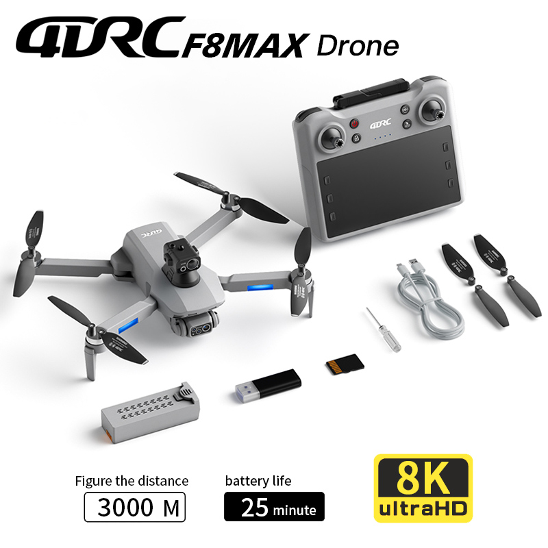Drone Battery Box - F8 max gps drone profissional 8k