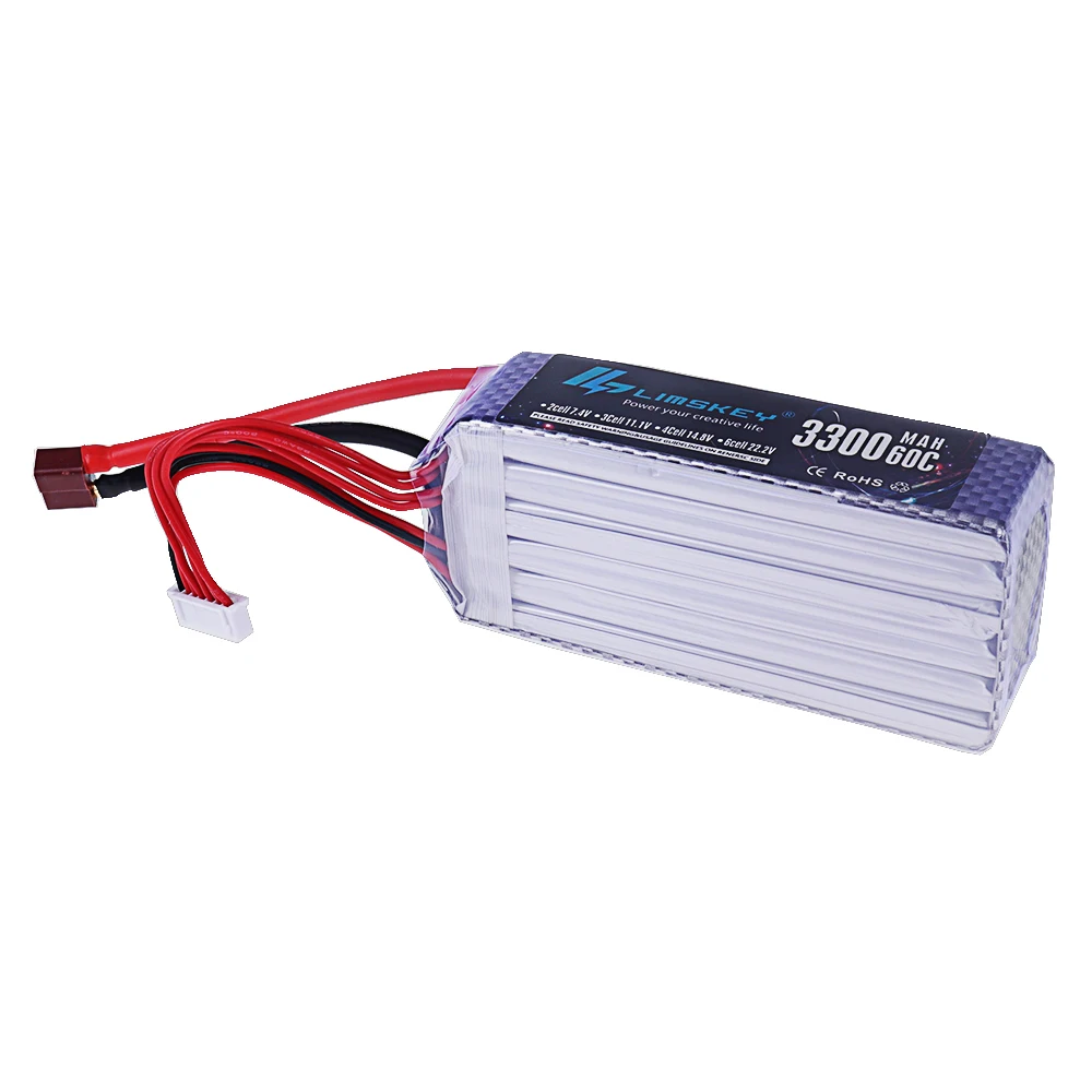 Bateria Lipo 3300mah 22.2V 60C - Drone Battery Lipo avaliação e preço