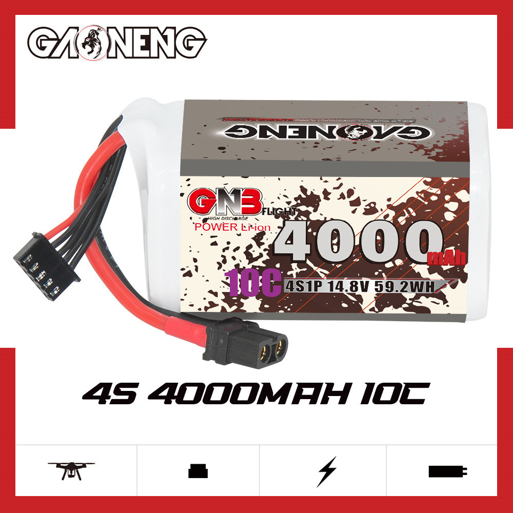 Gbn 4000mah 4S 14.8v 10c 20c c - Drone Battery Lipo avaliação e preço