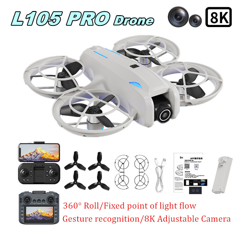 Drone L105 PRO com Lente Dupla - Drone Battery Box avaliação e preço